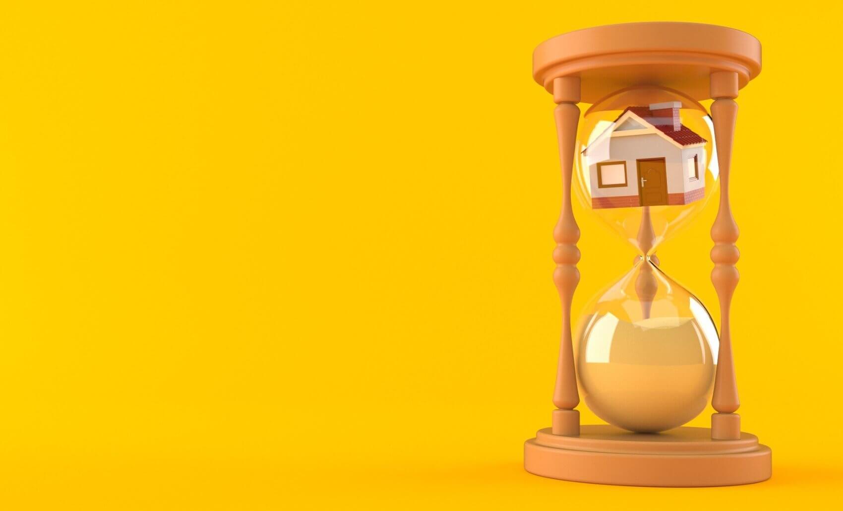 Hourglass — the cost of waiting to sell your house in the 2026 housing market
