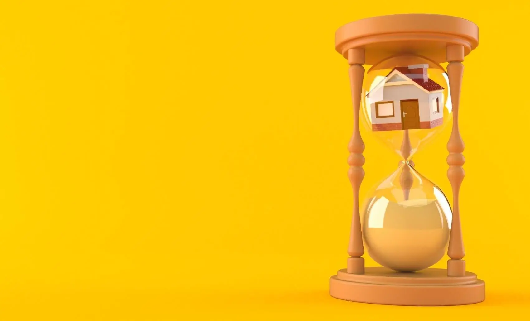 Hourglass — the cost of waiting to sell your house in the 2026 housing market