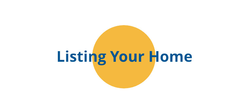 listing your home for sale