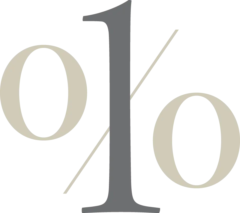 Stylized numbers '010' in light beige and dark gray, with a light beige diagonal line.